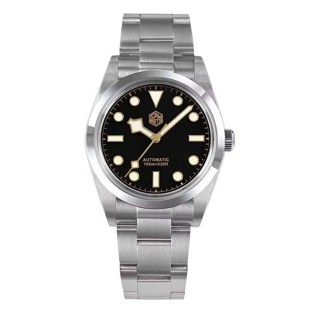 San Martin Vintage 36mm BB36 explorer série d'escalade luxe hommes montre Couples Sport montres auto