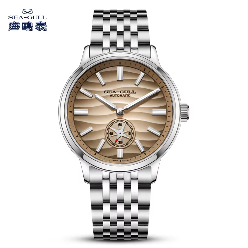 Montre mouette 39.5mm montre pour hommes 5Bar étanche montres mécaniques automatiques montres lumine