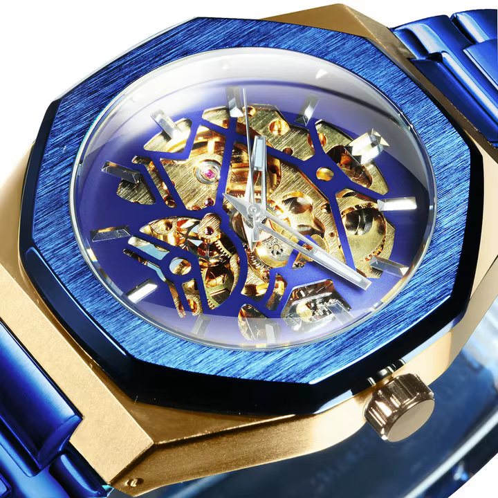 WINNER mode hommes montres haut de gamme montre mécanique de luxe pour hommes montres décontractées 