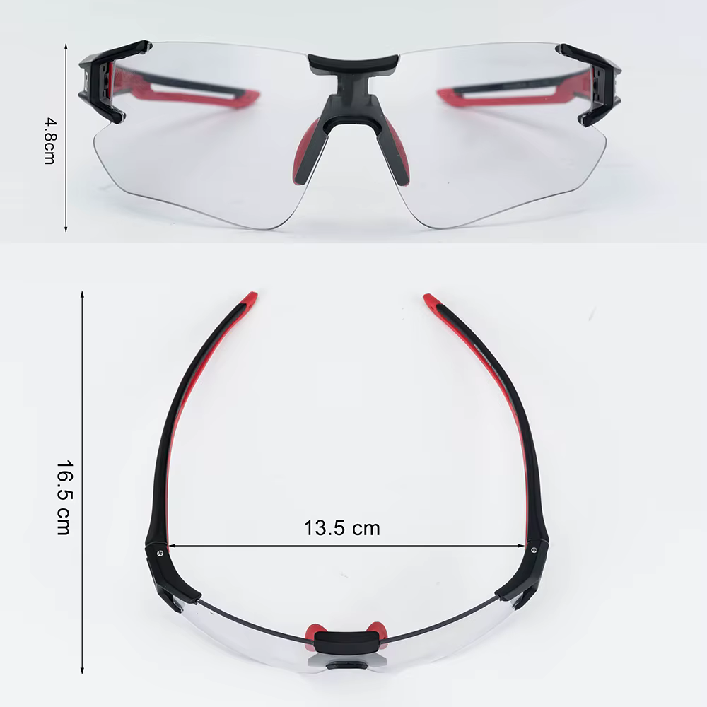 ROCKBROS lunettes de cyclisme photochromiques lunettes de soleil de sport pour hommes lunettes de vé