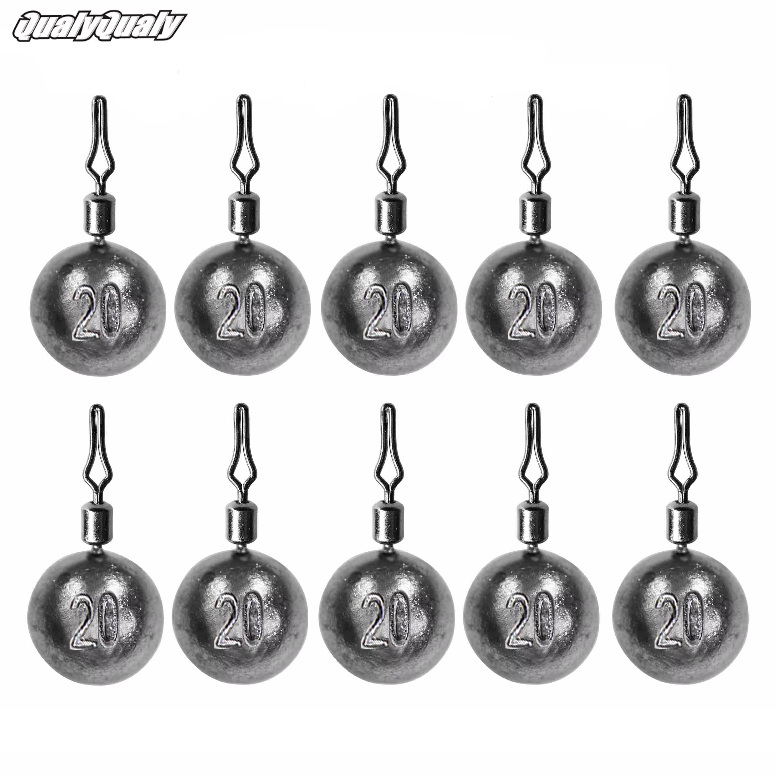 10 pièces plombs 3.5g 5g 7g 10g 14g 18g 20g poids de pêche plombs eau douce eau salée poids goutte t