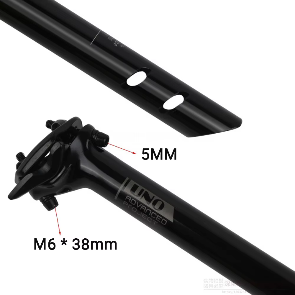 UNO SP-719 – tige de selle de vélo de route en alliage d'aluminium, Tube de siège de vtt, dimensions