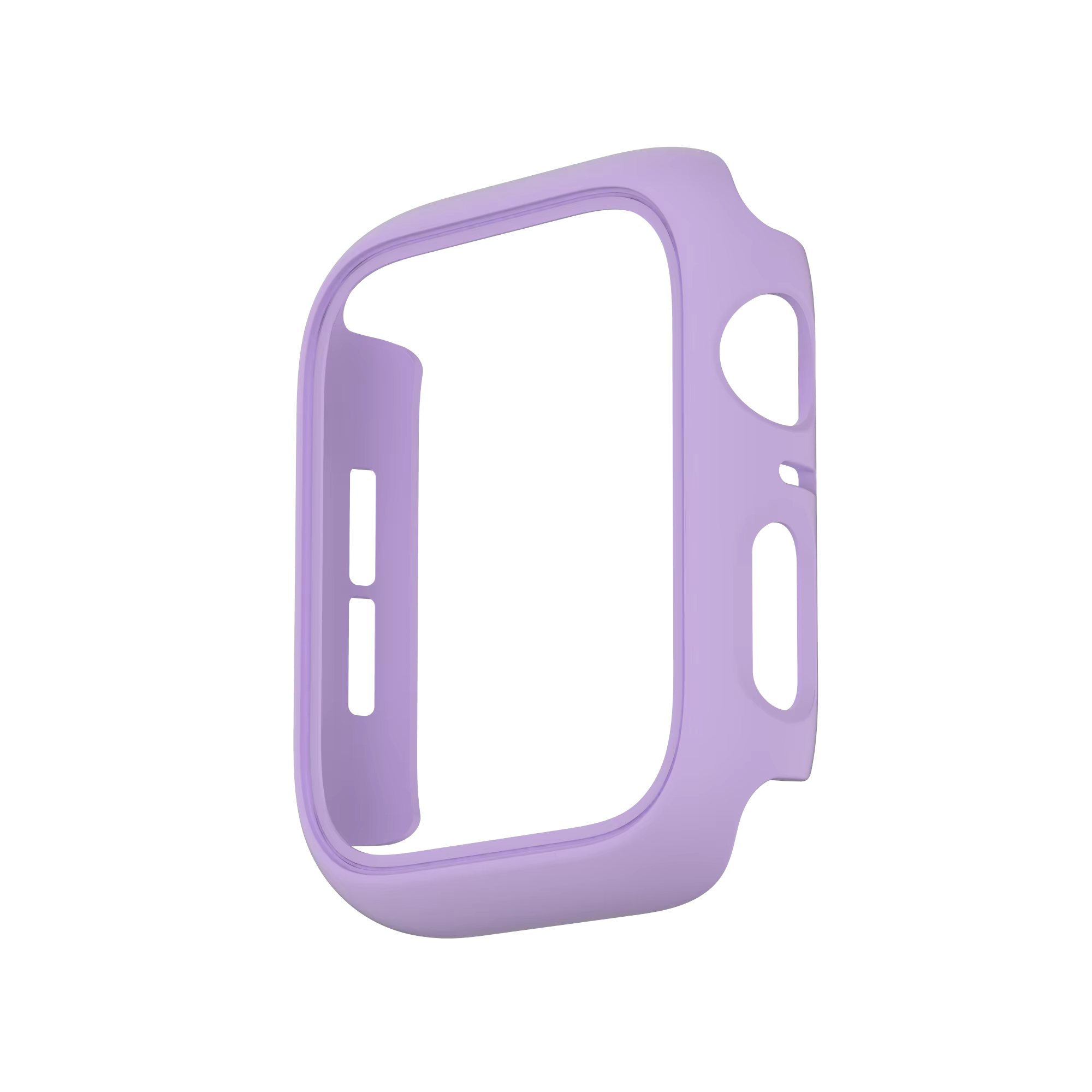 Housse mate pour Apple Watch 45mm 41mm 38mm 42mm 40mm 44mm, cadre de protection de pare-chocs en PC 