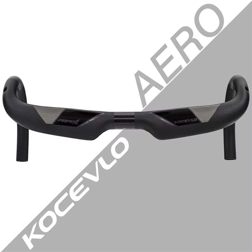 KOCEVLO – guidon de vélo en fibre de carbone, réduit la résistance, barre pliée, renforce les pièces