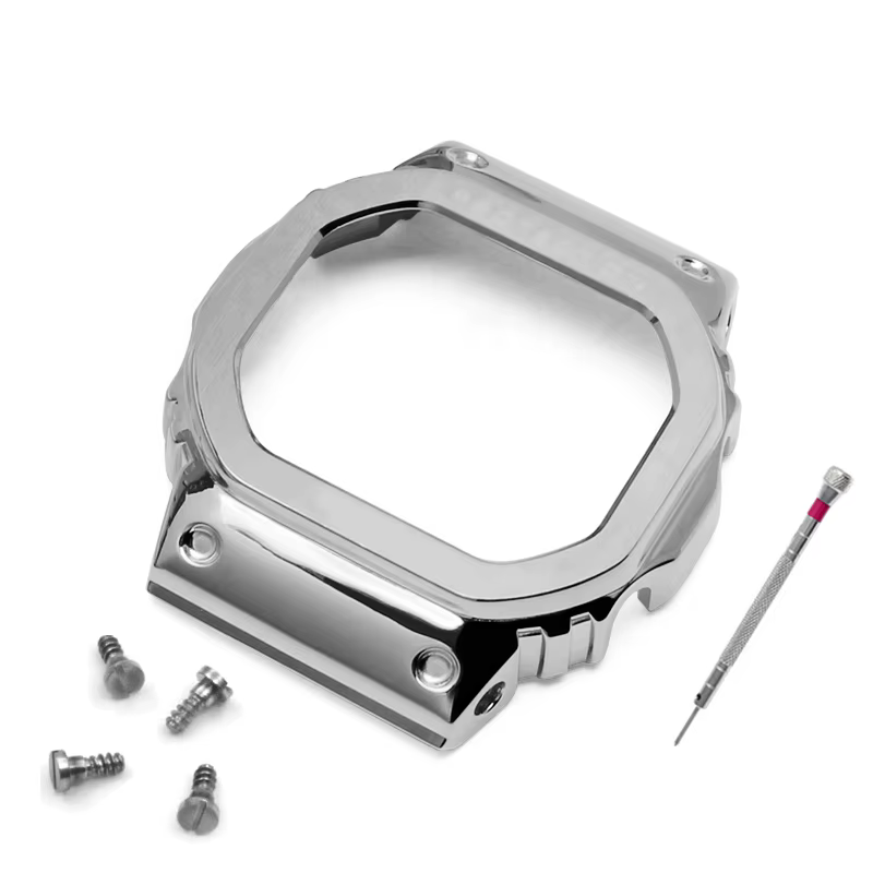 Bracelet de montre en acier inoxydable V4.0 pour Casio G-Shock DW-5600 DW5600 GW-B5600 DW-5030 GB-56