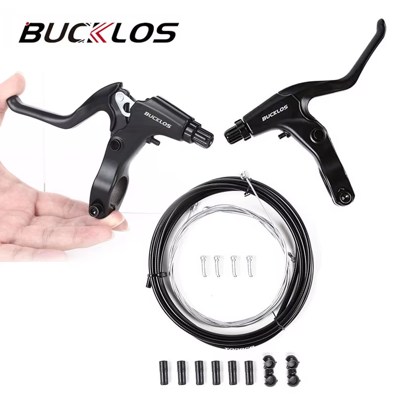 BUCKLOS – jeu de leviers de frein de vélo vtt, ligne de changement de vitesse, cyclisme, engrenage f