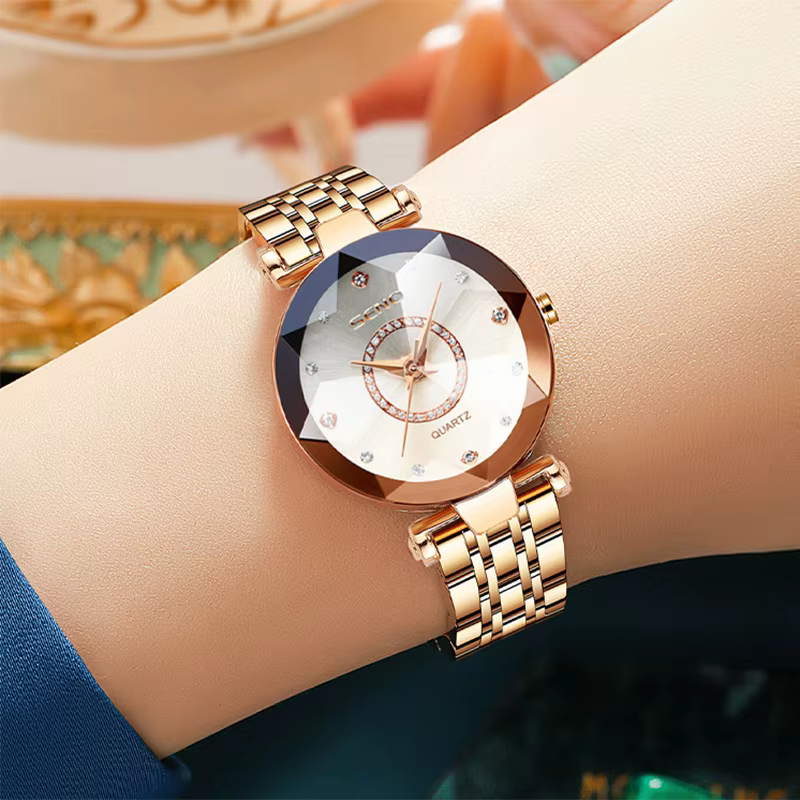 Montres à quartz pour femmes, marque de luxe, mode féminine, livraison directe