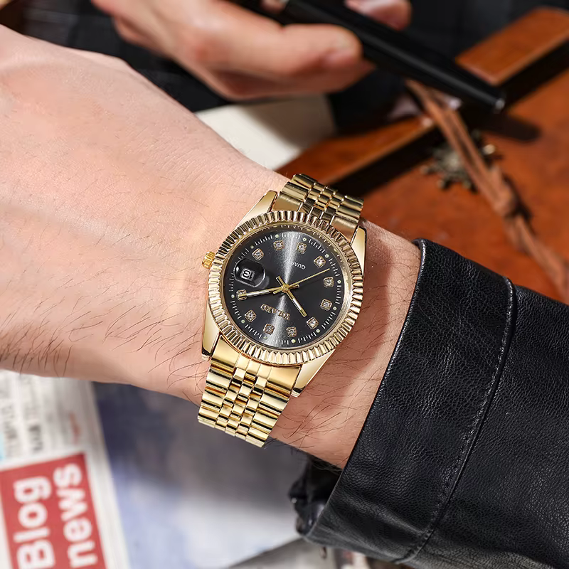 Montres à Quartz pour hommes, marque de luxe, qualité supérieure, zegarek meski, livraison directe,