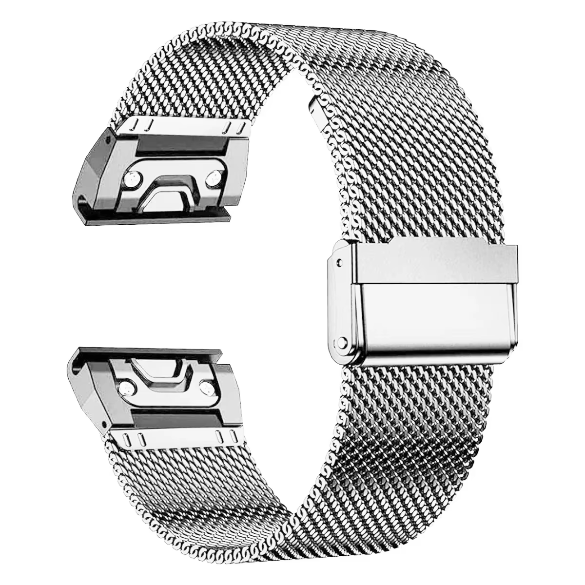 Bracelet de montre en maille milanaise en acier inoxydable, 26 22 20mm, pour Garmin Fenix ​​8 7x 6 P