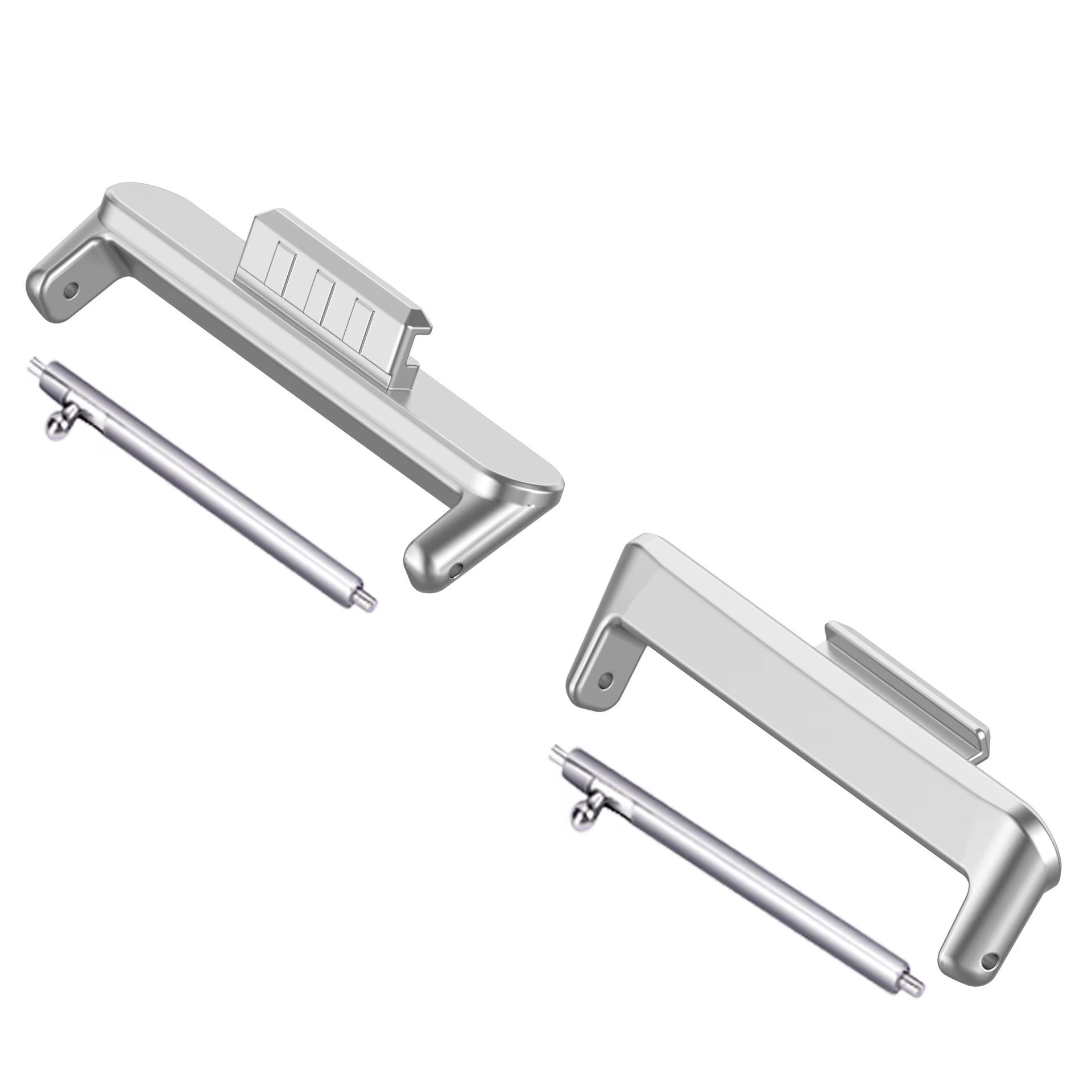 1 paire de connecteurs pour Huawei Watch Fit5 Pro 4, connecteurs de bracelet avec barre à ressort, a