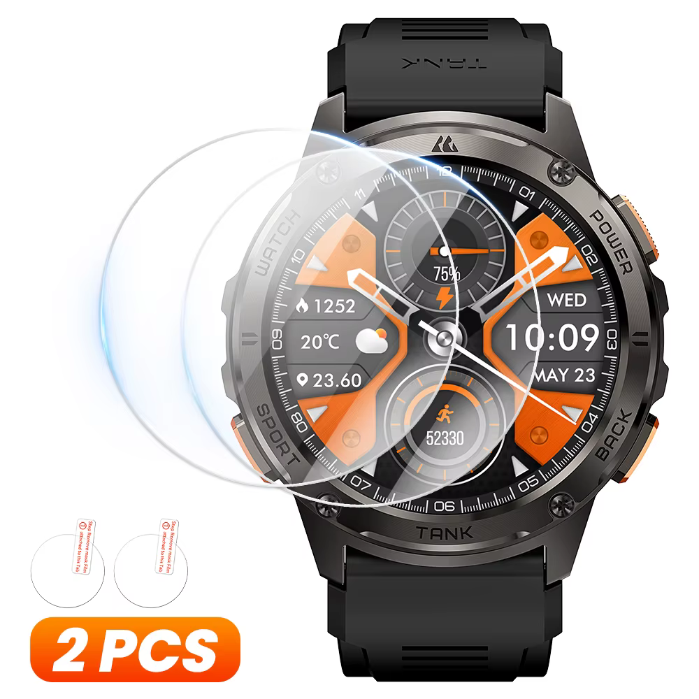1 ensemble de frais de Film de verre pour montre intelligente (spécial pour l'ajustement des prix)