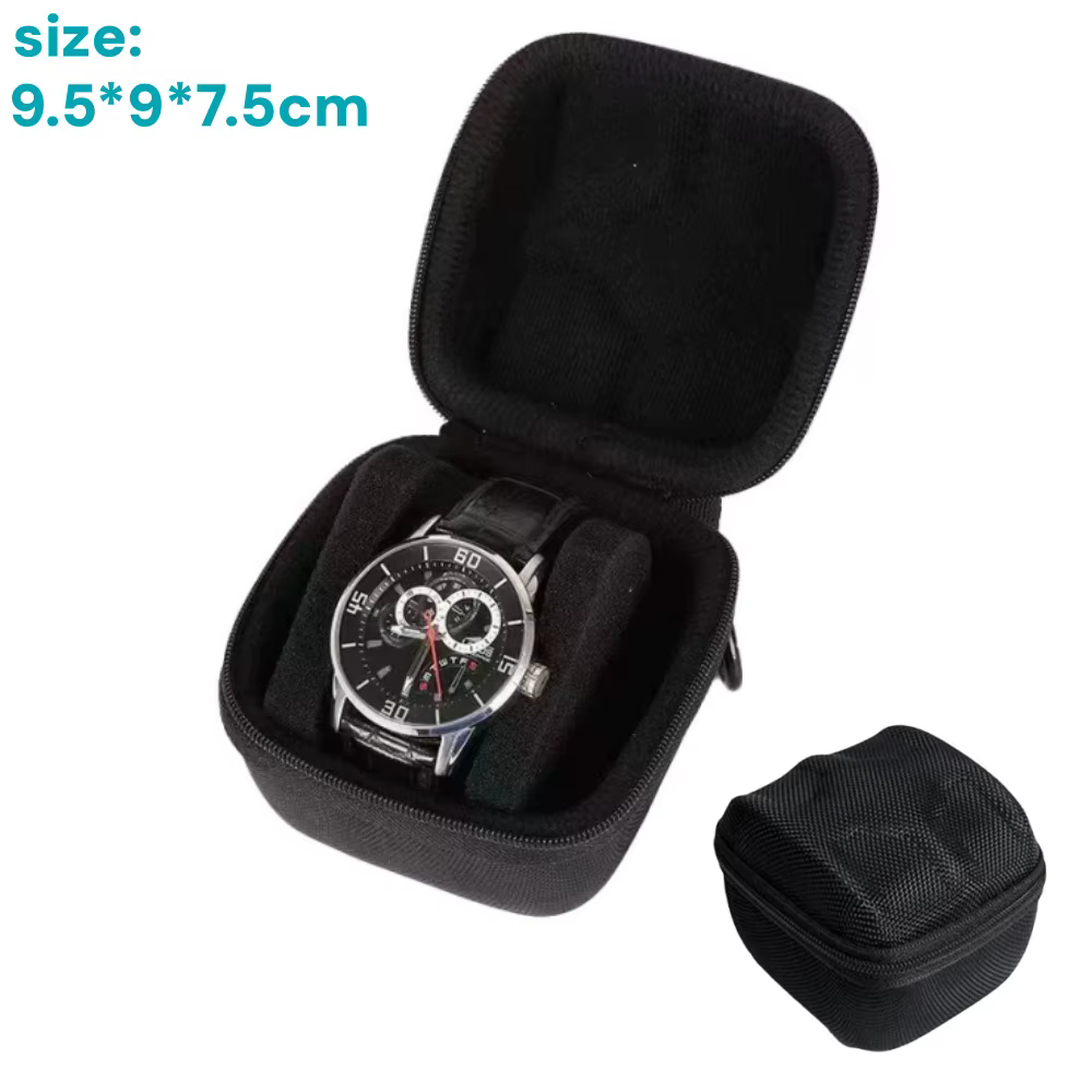 Boîte de rangement portable pour montres pour hommes, étui de voyage pour montres, support de présen