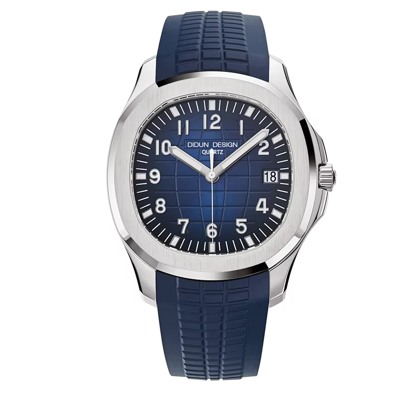 Didun luxe militaire automatique hommes montre saphir acier inoxydable Sport montre étanche lumineux
