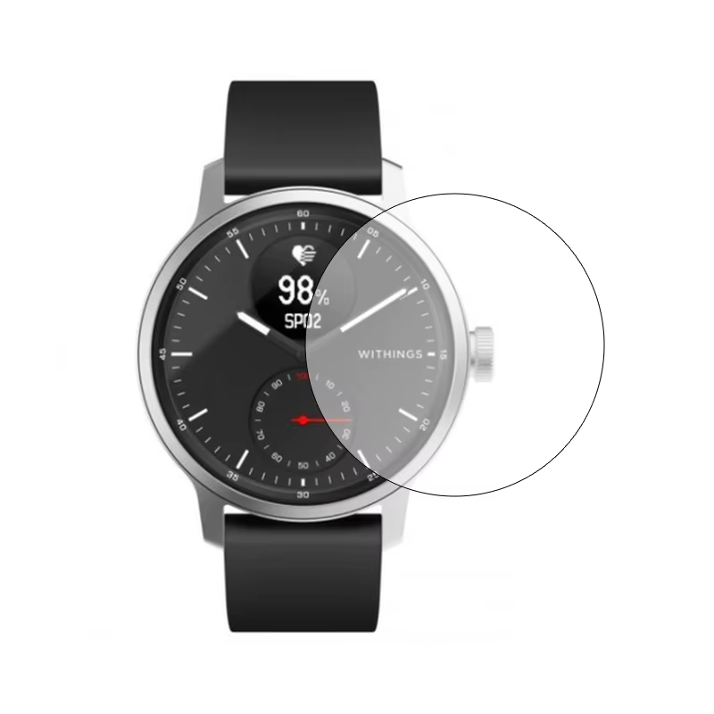 Film de protection souple pour Withings ScanWatch 2, 38mm 42mm/acier HR 36mm 40mm/Move/Light/Nova, p