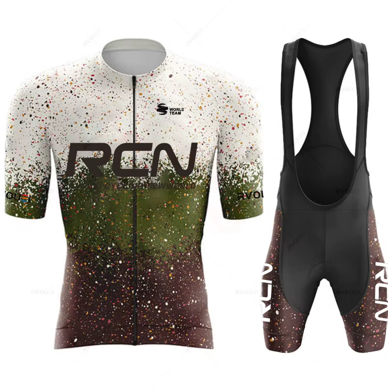 Nouvelle Arrivée 2026 RCN – Maillot de Cyclisme Homme à Manches Courtes pour l'Été – Vêtements de Cy