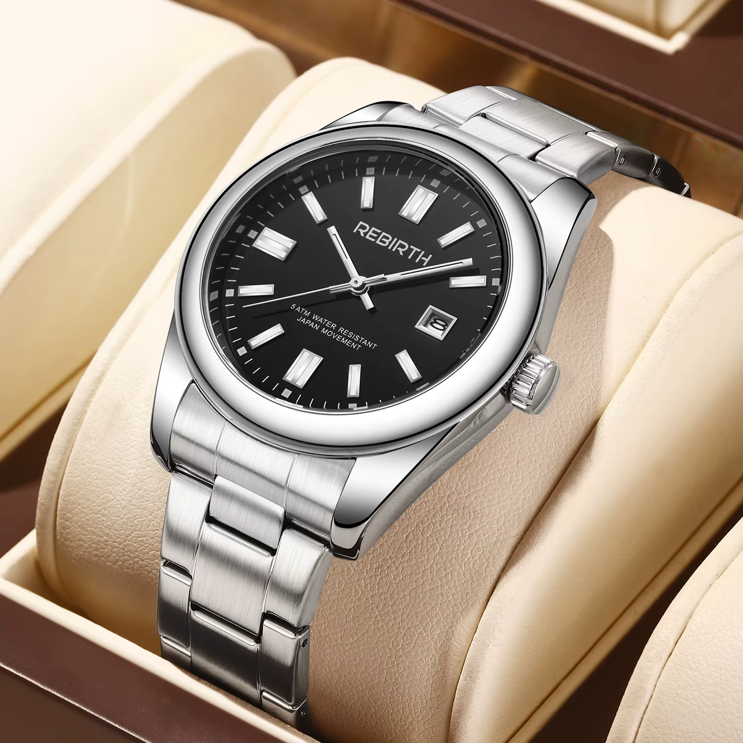 Montre à quartz généreuse, élégante, décontractée, polyvalente, adaptée à un usage quotidien