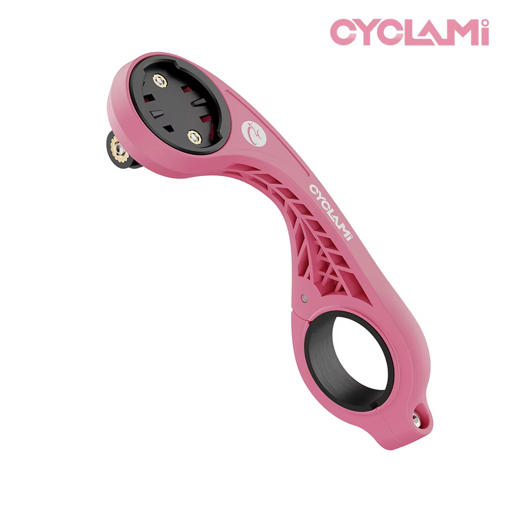 CYCLAMI S2 support d'ordinateur de vélo vtt route GPS support de phare caméra GoPro support rose ble
