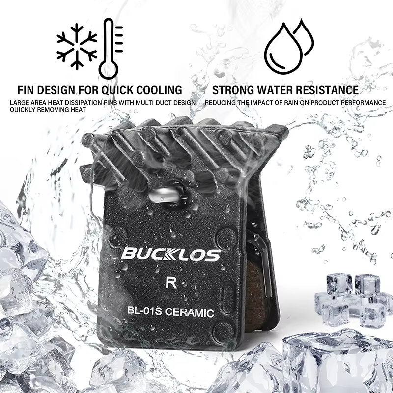 BUCKKubBicycle-Plaquettes de frein en céramique durable pour vélo de route et VTT, plaquettes de fre