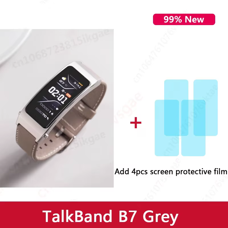 Huawei TalkBand B7, casque Bluetooth intelligent, surveillance de la fréquence cardiaque, de l'oxygè