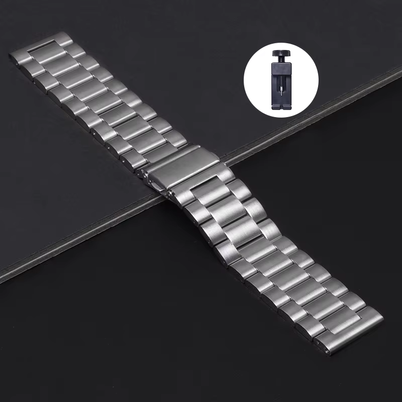 Bracelet pour Samsung Galaxy Watch 46mm 42mm Bracelet en acier inoxydable de haute qualité Bracelet 