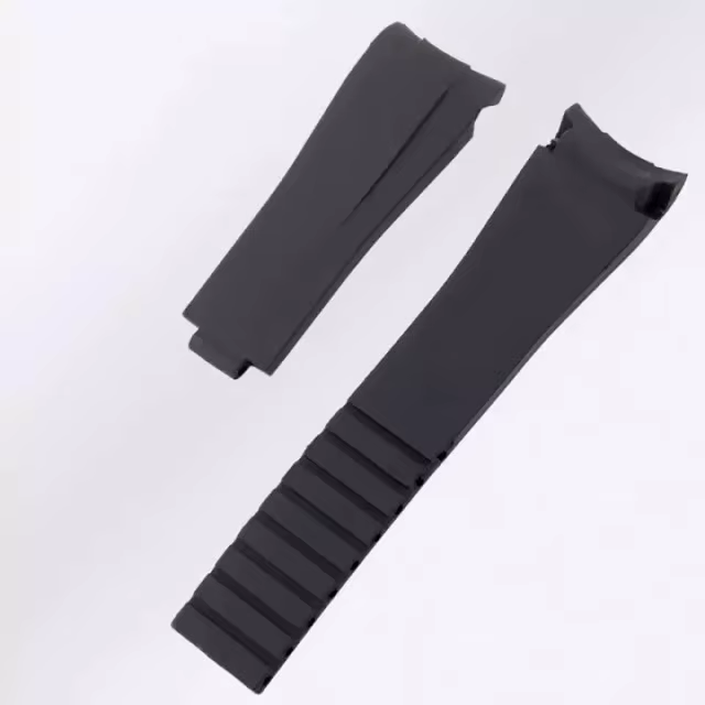 Bracelet de montre en caoutchouc de silicone, accessoire pour Rolex DAYTONA SUBMARINER Yacht-Master 