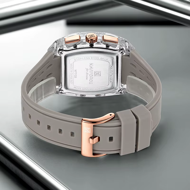 Nouveau NAVIFORCE hommes montres multifonctions à Quartz mode sport chronographe 5ATM étanche bracel