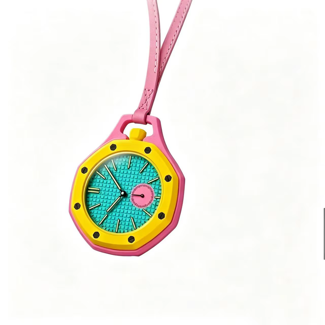 Nouvelle montre de poche 2026, montre-bracelet à quartz tendance, étanche, avec bracelet en cuir, mo