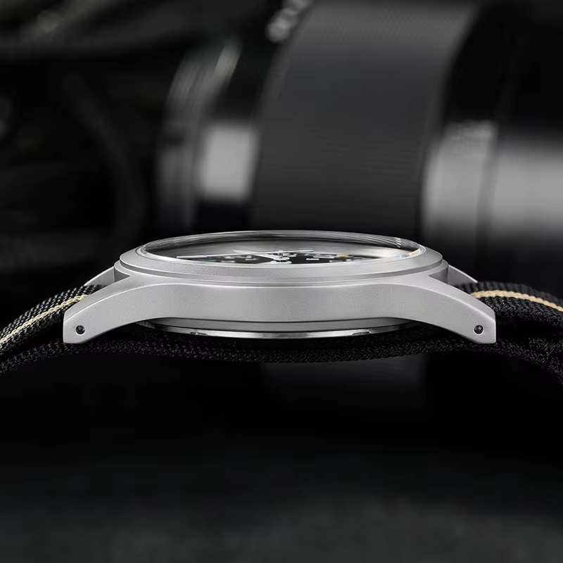 Militado ML05 38mm montre à Quartz mis5 2035/Ronda 515 mouvement montres bombé saphir cristal lumine