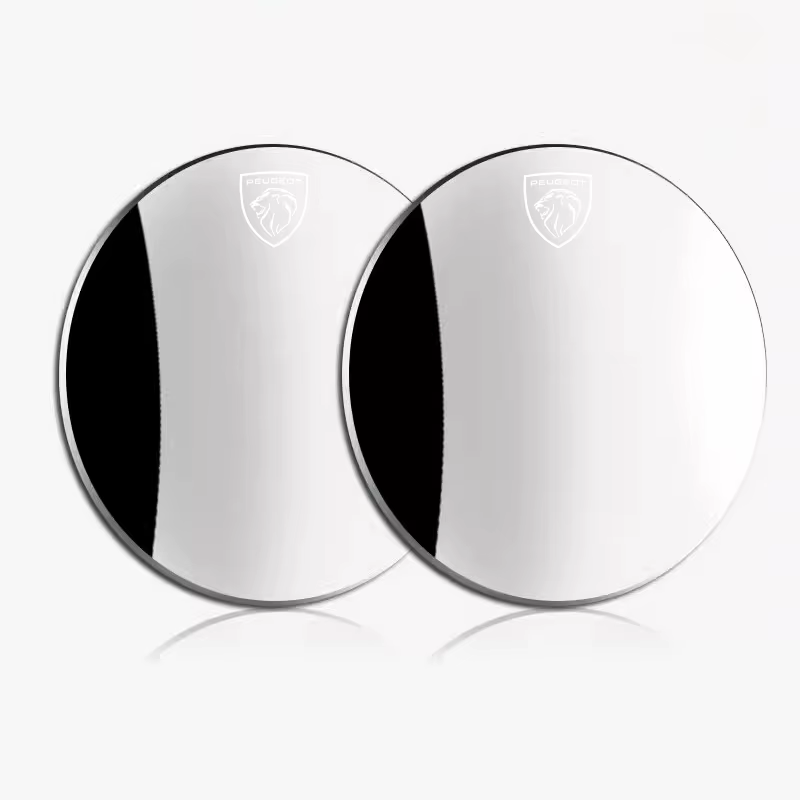 Rétroviseur de voiture 360 °   Petit miroir rond, accessoires automobiles pour Peugeot 206 308 208 2