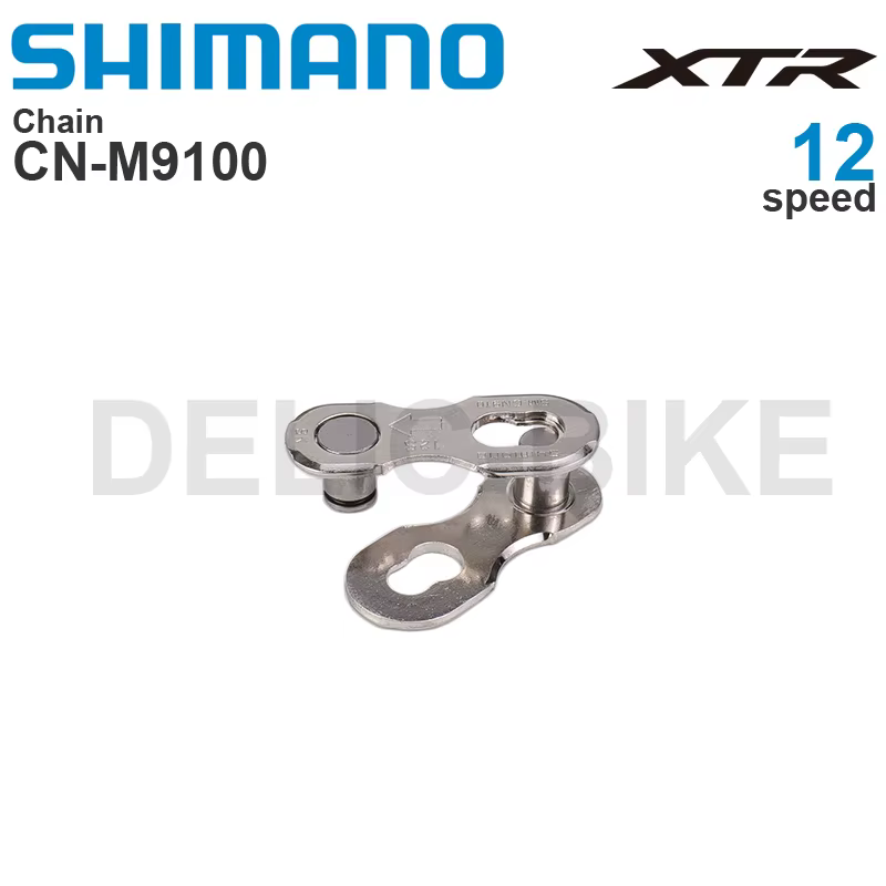 Chaîne d'origine SHIMANO XTR CN-M9100 chaîne de VTT vtt 12 vitesses M9100 116/126L avec lien rapide