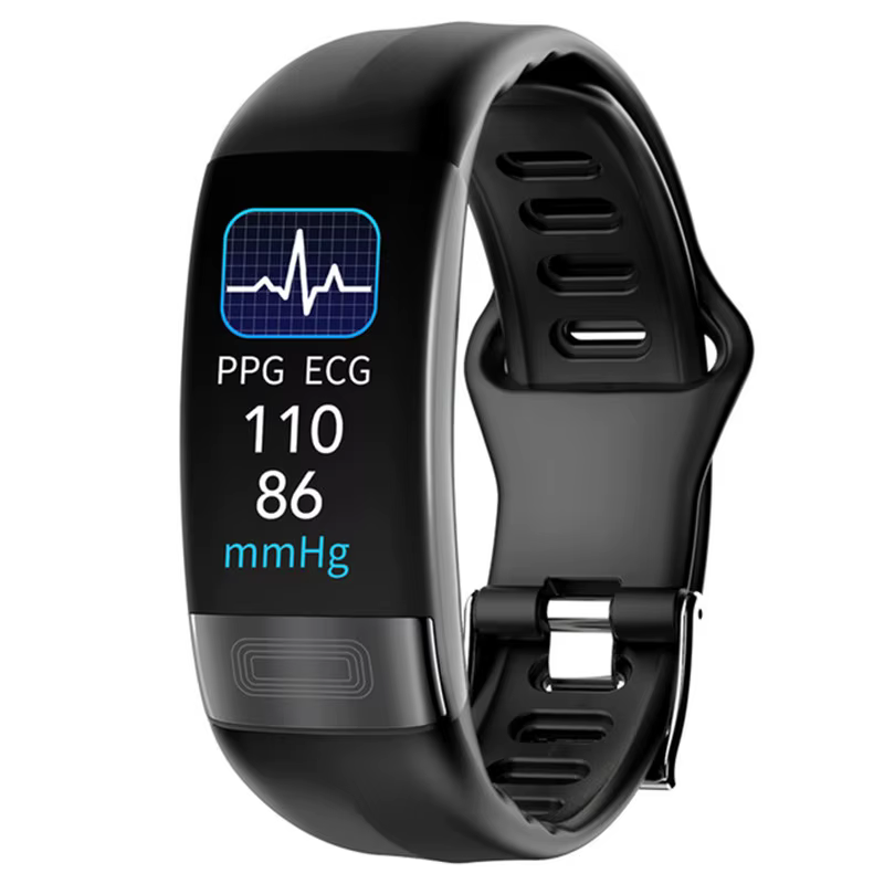 Montre connectée ECG + PPG pour hommes et femmes, bracelet de sport étanche, moniteur d'activité phy