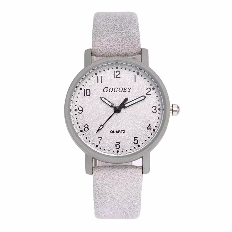 Vintage femmes montres bracelet en cuir décontracté Quartz montre-bracelet femmes mode Simple dames 