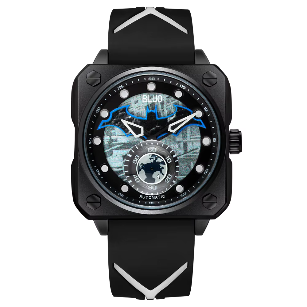Montres pour hommes de marque supérieure montre-bracelet mécanique carrée de luxe originale étanche