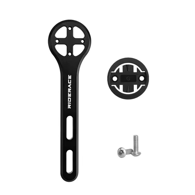 RIDERACE-Support pour ordinateur de vélo en alliage d'aluminium CNC, GPS, chronomètre, compteur de v