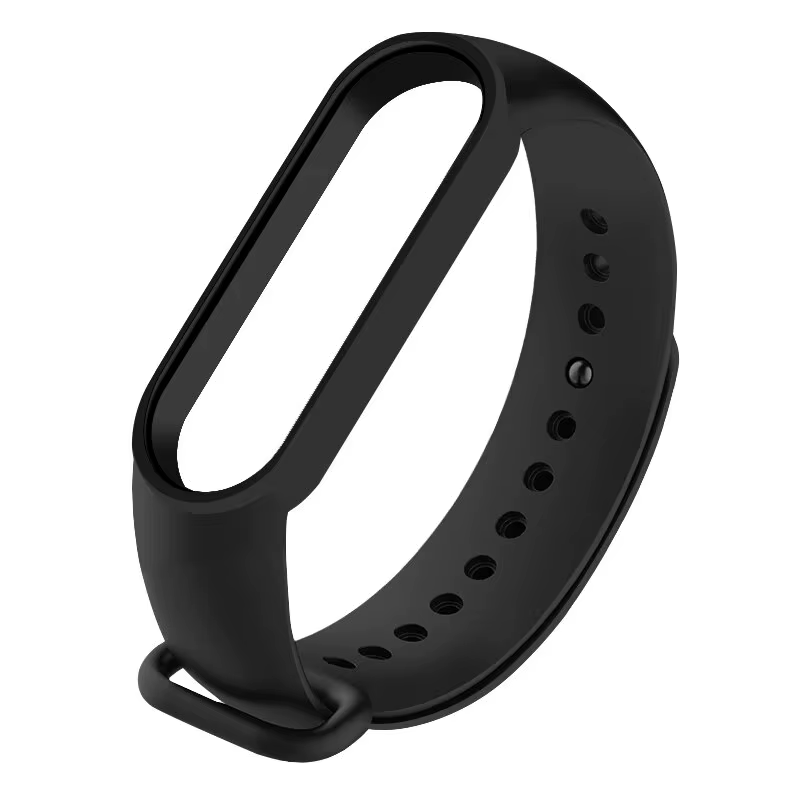 Bracelets de montre pour Xiaomi Mi Band 7 6 5 4 3 Bracelet poignet en Silicone pour Miband 5 6 NFC B