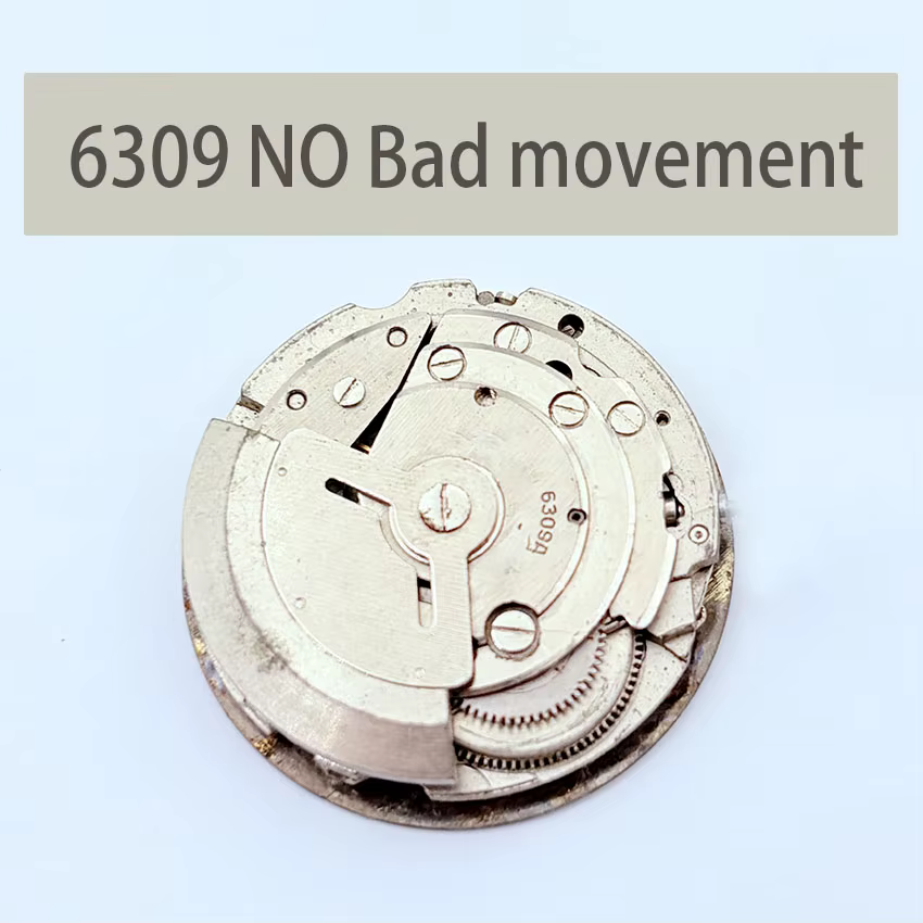 Mouvement 6309 - Mouvement de montre ancien, pièce de rechange non fonctionnelle pour la réparation 