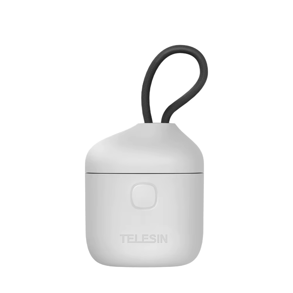 TELESIN chargeur Portable pour GoPro Hero 12 11 10 batterie 3 fente Silicone Anti-chute boîtier de c