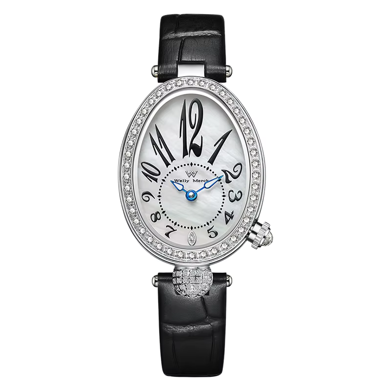 Montre WM pour femme, montre à quartz, étanche, classique, décontractée, pour femme d'affaires, mont