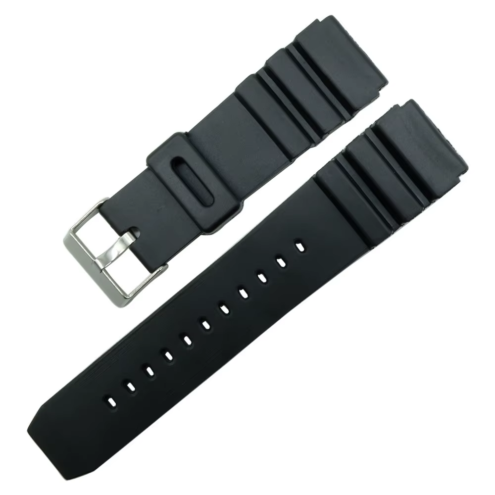 Bracelet de montre en caoutchouc pour montre Casio, bracelet de montre électronique, bracelet de mon