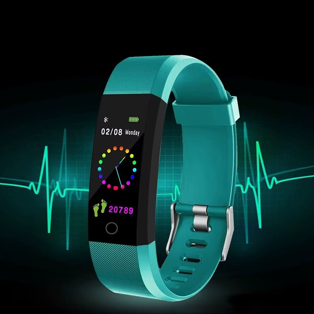 115plus Bluetooth 4.0 Bracelet de Sport Intelligent Smartwatch pour iOS Android Sport Fitness Tracke
