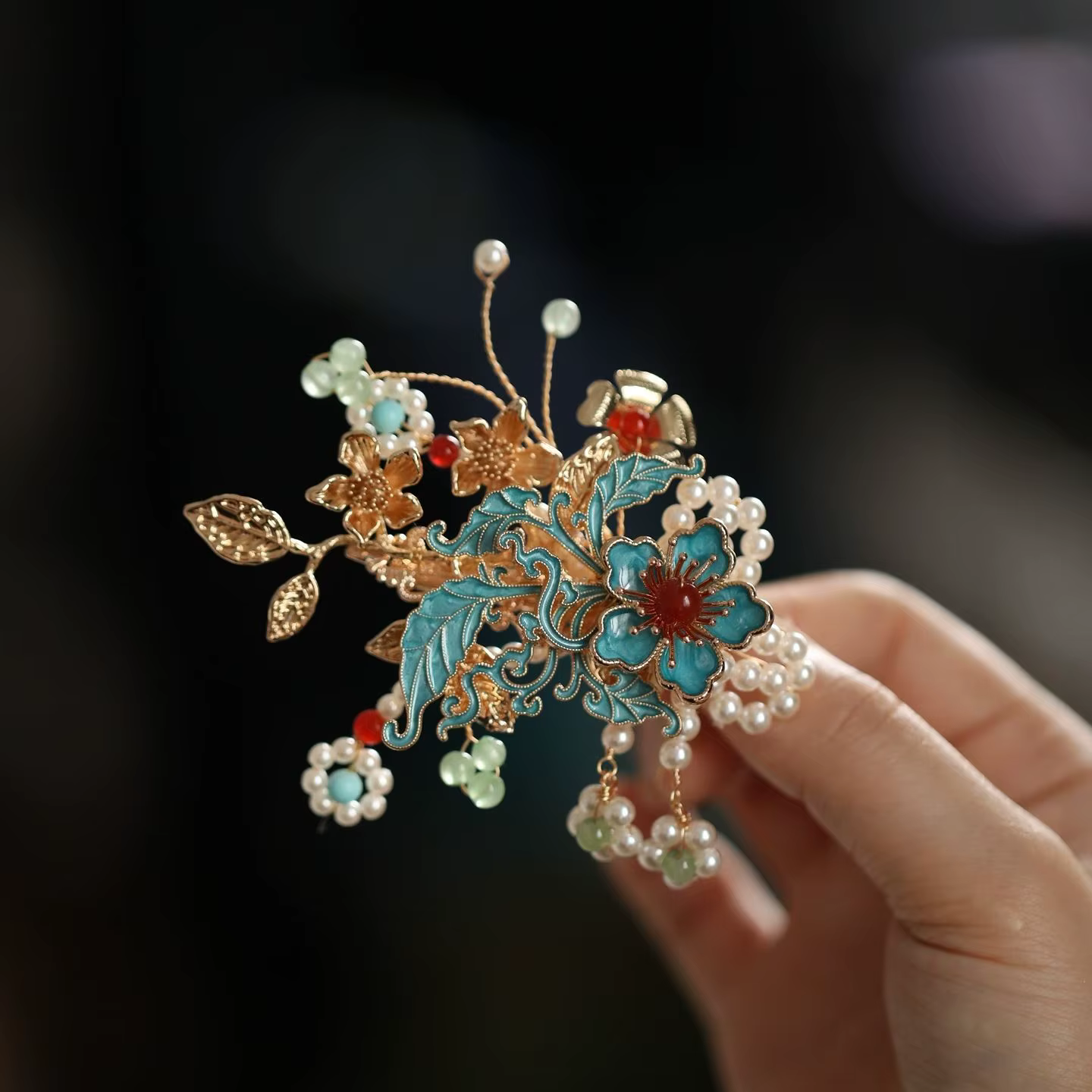 Accessoires pour cheveux de style chinois traditionnel, nouvelle épingle à cheveux pour jupe visage 