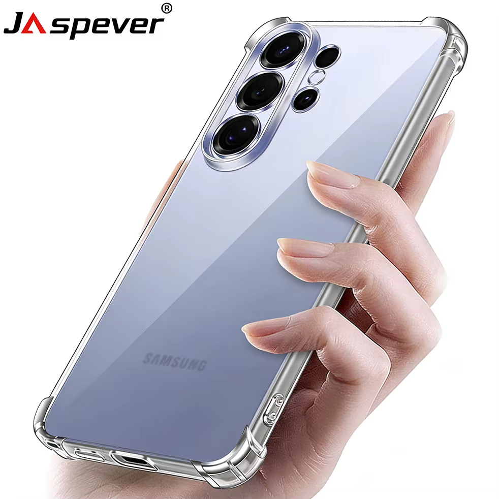Coque en silicone antichoc S26ultra pour Samsung Galaxy S26 Ultra S26+ Plus, coque transparente soup
