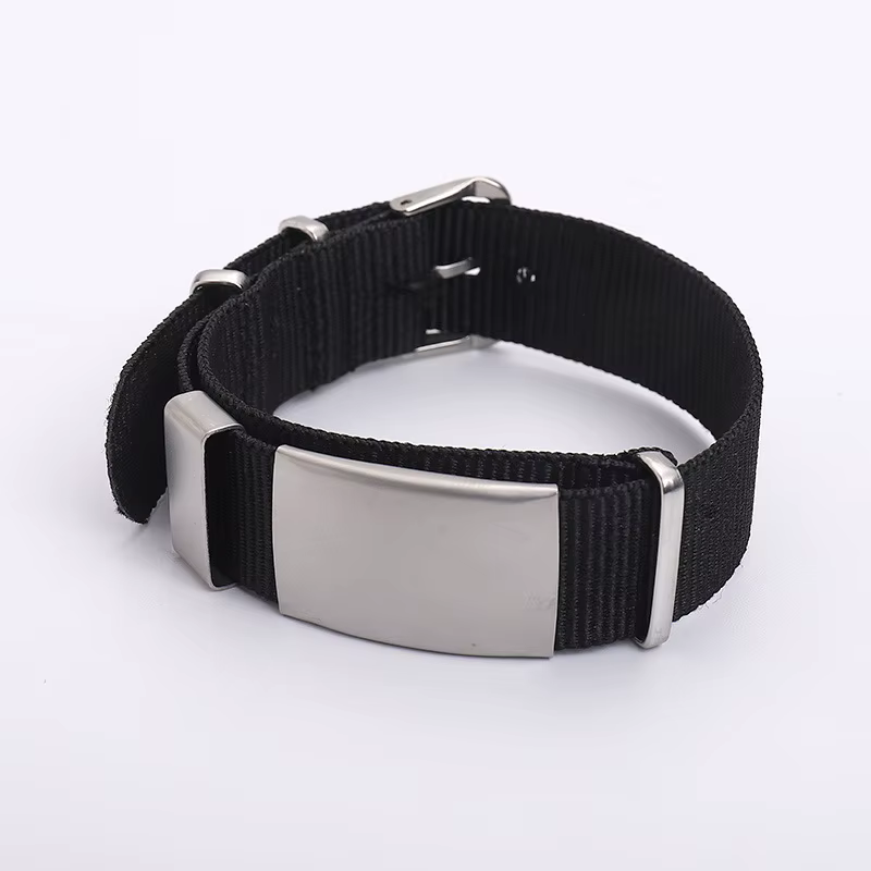 SACID-Bracelet de Montre Médical en Nylon Tressé Respirant, Confortable, Résistant à la Transpiratio