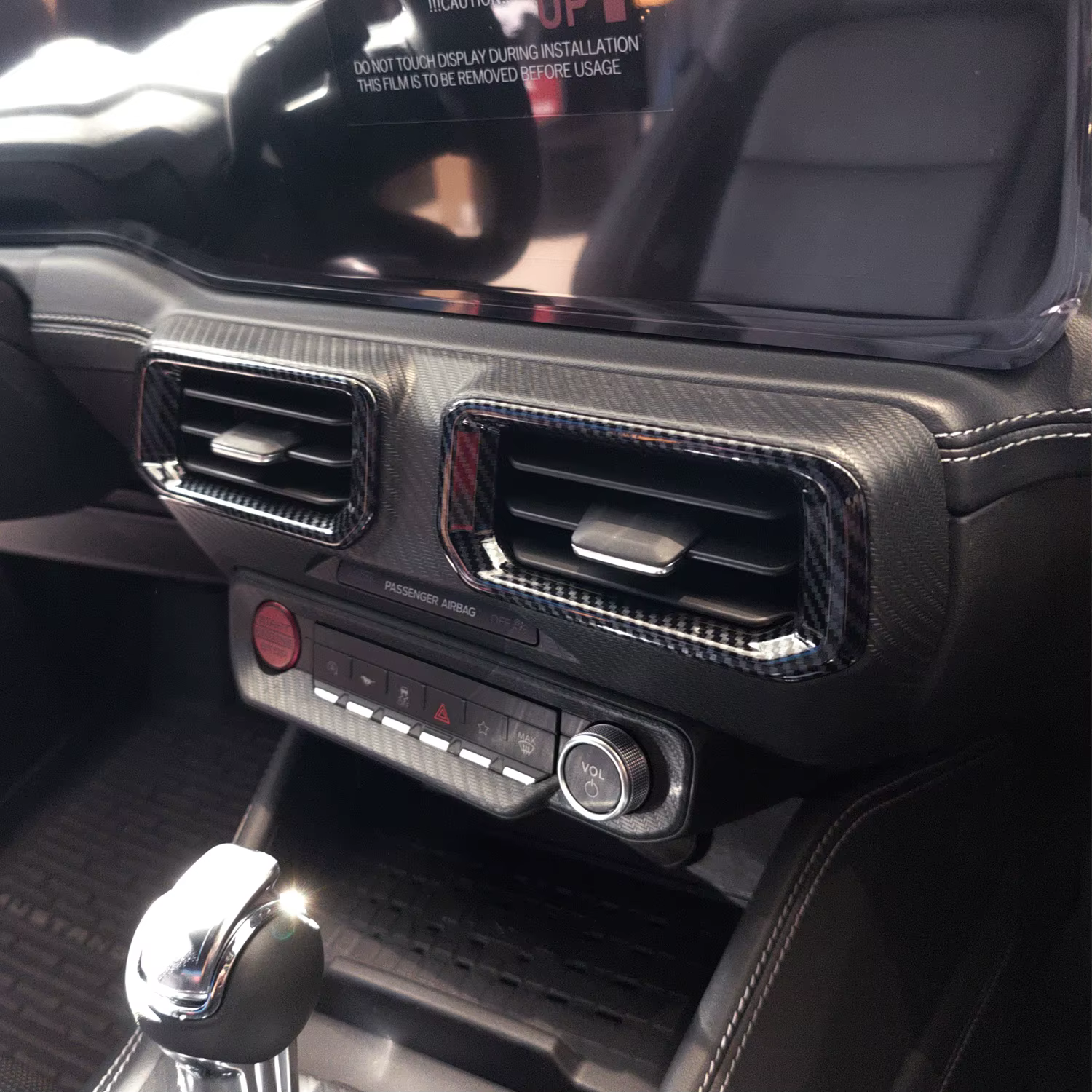 RHD! LHD! Couvercle de sortie de ventilation AC pour Console centrale ABS, accessoires de voiture po