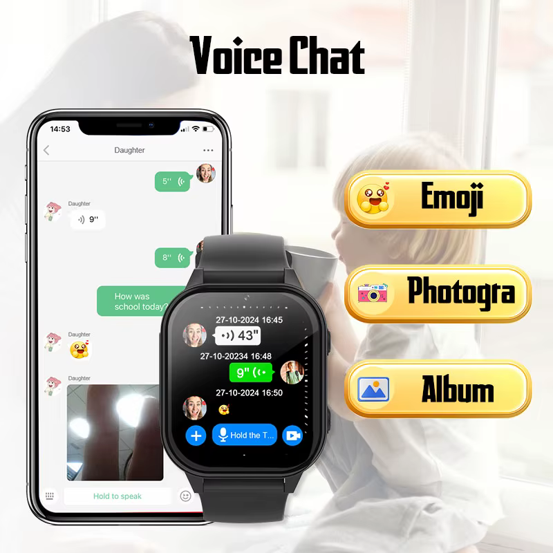 Montre connectée 4G pour enfant, SOS, GPS, WiFi, montre-bracelet, Whatsapp, KT19Pro MAX, Android 8.1