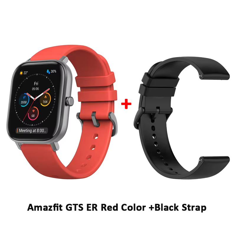 Amazfit-GTS ER Smartwatch, 5 Iko, étanche, GPS, Bluetooth, Alexa 1.75, écran AMOLED, montre de sport
