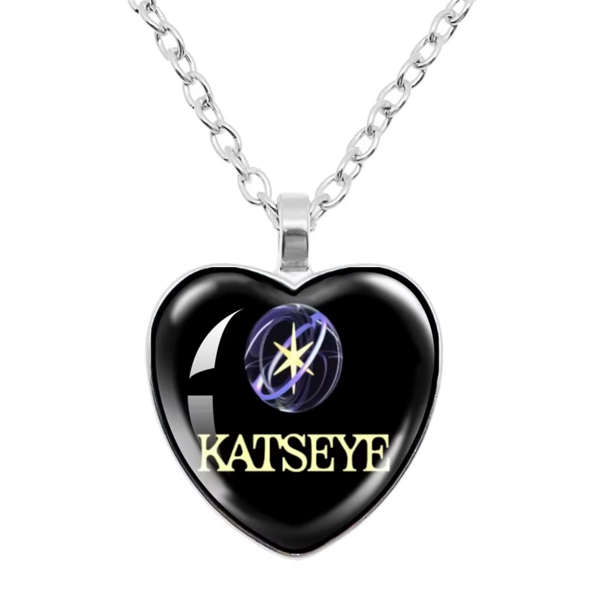 Collier pour femme KATSEYE, bijoux anime, pendentif, breloques Kpop Idol, accessoires, chaîne de cou