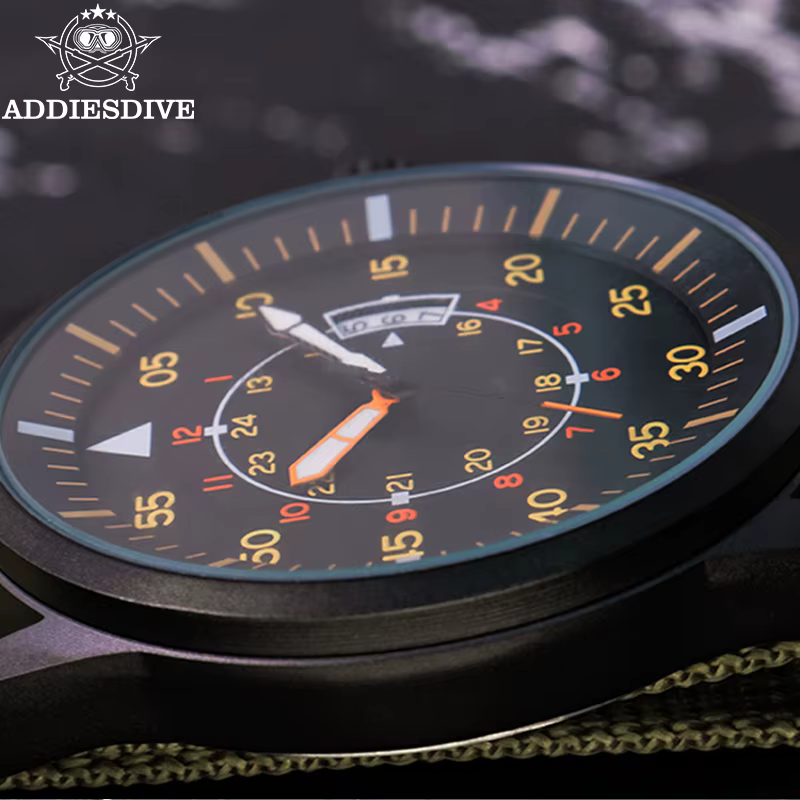 ADDIESDIVE hommes montres de luxe lumineux montres Reloj Hombre 50M étanche Date hommes montre à Qua