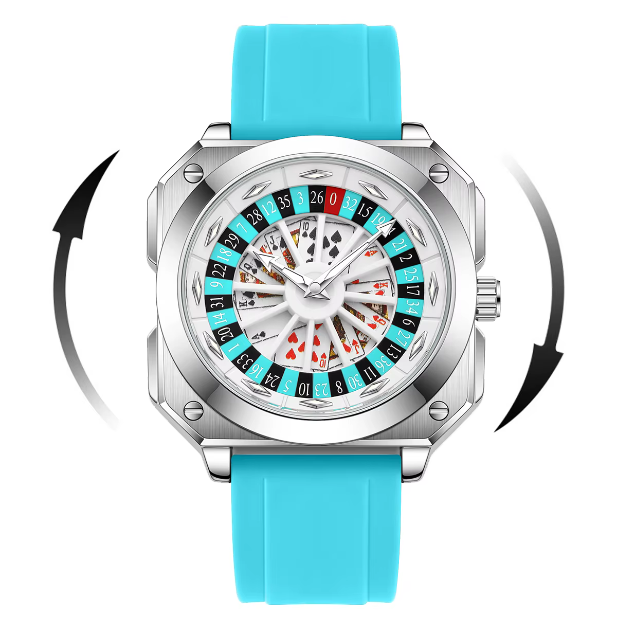 2025 nouvelle montre à Roulette pour hommes VA VA VOOM marque originale Style sportif mode bracelet 