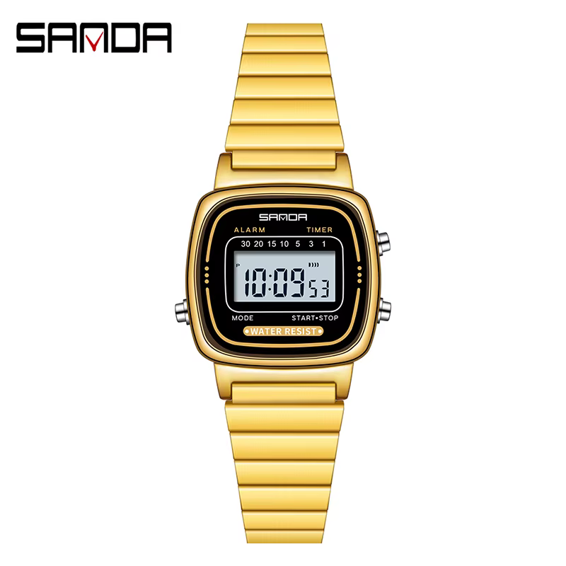 SANDA-Montre à Quartz pour femmes, classique, mode féminine, élégante, de luxe, décontractée, étanch